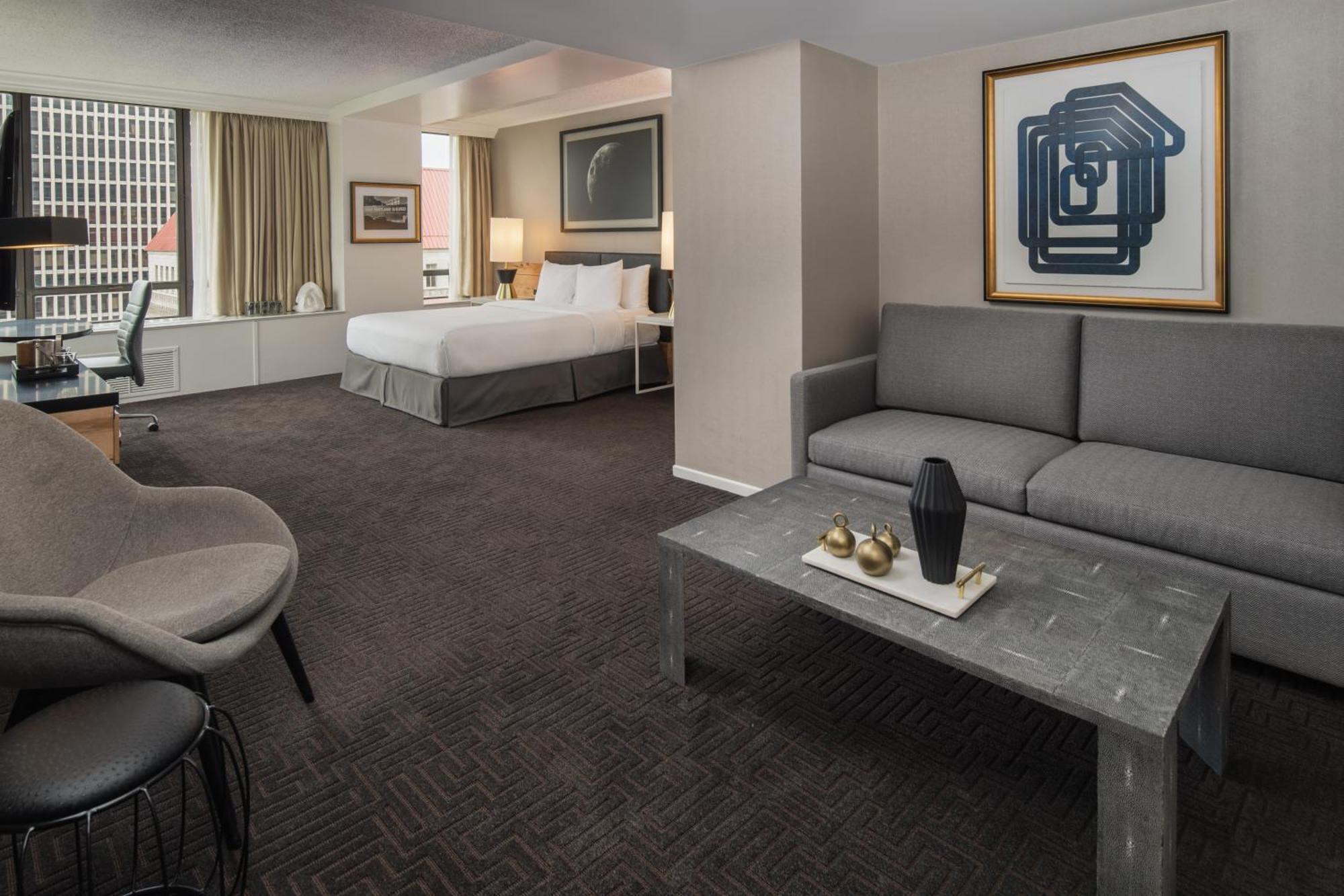 Hotel Hilton Portland Downtown Exterior foto