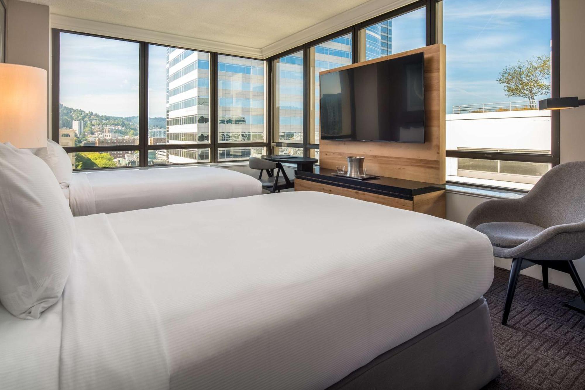 Hotel Hilton Portland Downtown Exterior foto